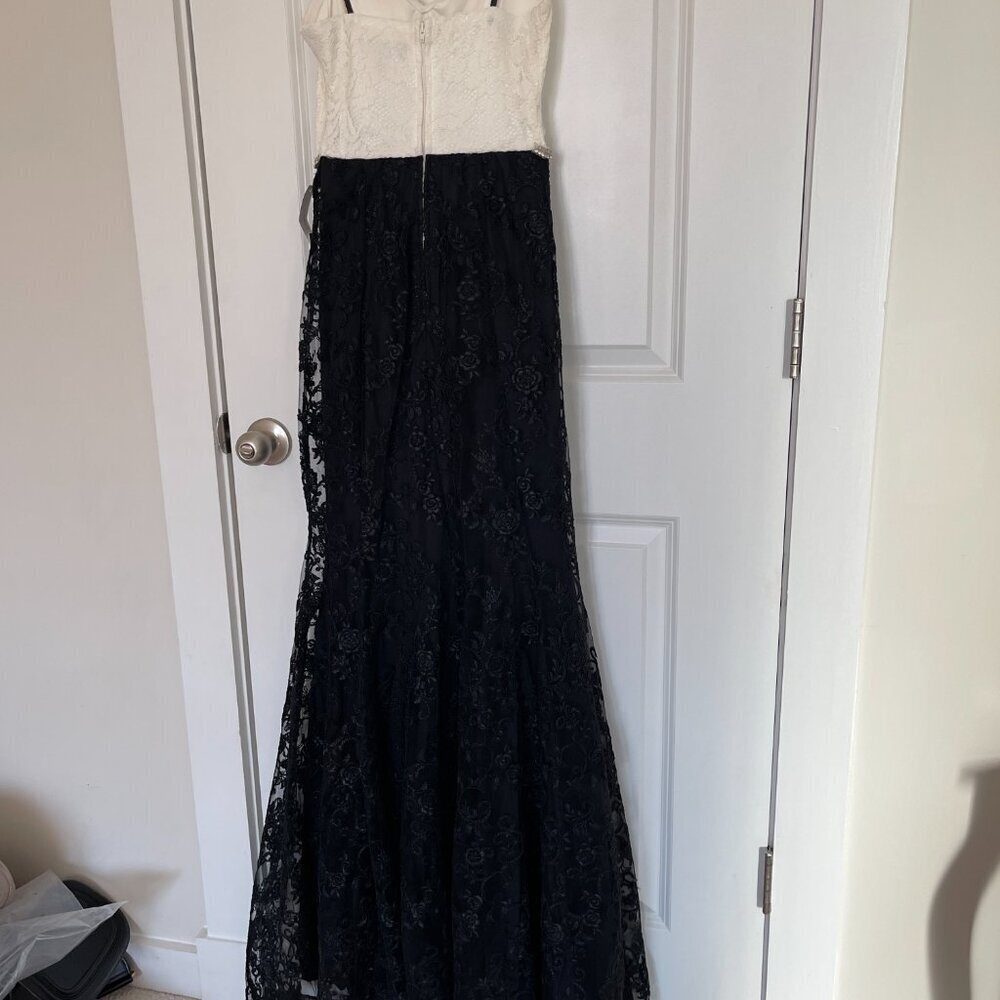 Tulle Black and White Prom/Wedding guest dress - Picture 10 of 11